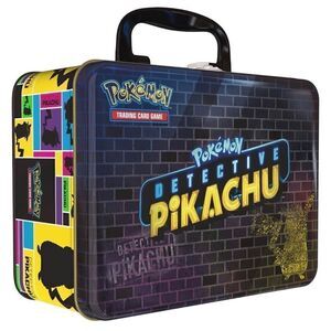 Pokémon TCH Detective Pikachu Collector Treasure Chest Lunch Box